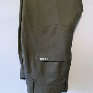 Izod Mens Grey Golf Pants 32/30 Slim Fit
